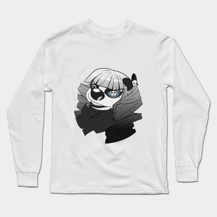 Goth Sloth Long Sleeve T-Shirt